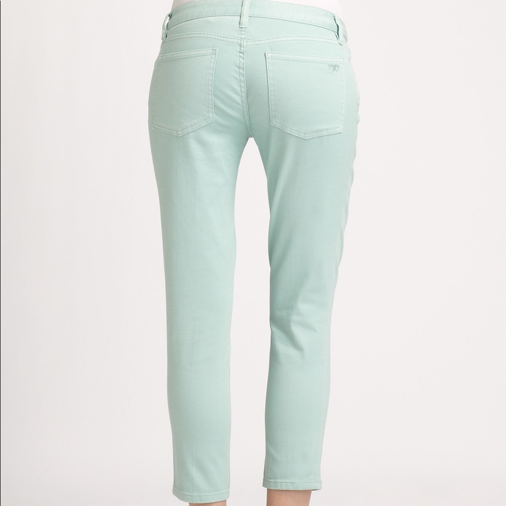 Tory Burch Cropped Skinny Jean Denim sz 27